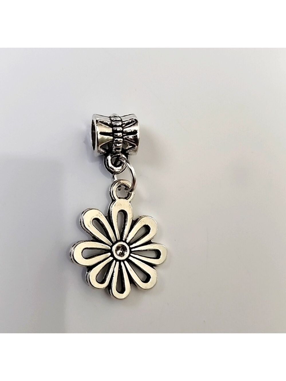 flower Charm for European Style Bracelets Fits Pandora Systems#1